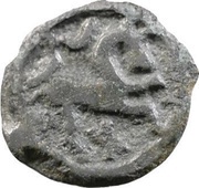 Potin with horse, Gaul, 60 BC - 50 BC reverse image