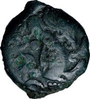 Bronze ΔEIVICIACOS with horse and boar obverse image