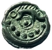 Potin with boar, torc and globules, Gaul, 60 BC - 30 BC reverse image