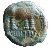 Bronze with elephant HIRTIVS obverse image