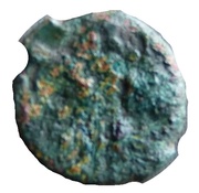 Bronze with elephant HIRTIVS, Gaul, 50 BC - 40 BC reverse image