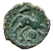 Bronze VENEXTOC, Gaul, 60 BC - 50 BC reverse image