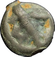 Potin with dummy and bull facing right obverse image