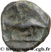 Potin au taureau chargeant, Gaul, 100 BC - 20 BC reverse image