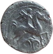 Drachm with winged rider, Gaul, 80 BC - 60 BC reverse image
