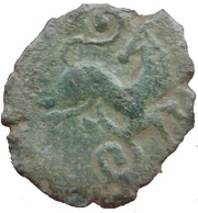 Bronze with turned horse, Gaul, 80 BC - 60 AD reverse image