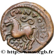 Bronze TVRONOS / CANTORIX, Gaul, 80 BC - 50 BC reverse image