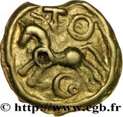 Potin TOC with horse large module reverse image