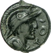 Potin with leaping lion TOC / TOC obverse image