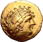 Gold Stater without monogram obverse image