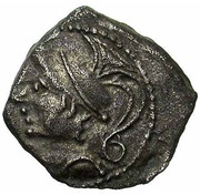 Denier with hippocampus facing left obverse image
