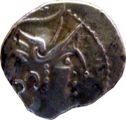 Denier with rider CAL obverse image