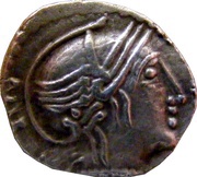 Denier with rider AMBILLI / EBVRO obverse image