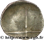 Scyphate obol, Gaul, 100 BC - 50 BC reverse image
