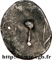 Obole à l'hippocampe de Ruscino, Gaul, 200 BC - 100 BC reverse image