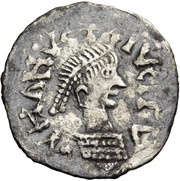 ¼ Siliqua In the name of Anastasius I; Sirmium obverse image