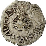 ¼ Siliqua In the name of Anastasius I and Theoderic; Sirmium; bust facing left obverse image