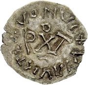 ¼ Siliqua In the name of Anastasius I and Theoderic; Sirmium; bust facing left reverse image