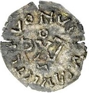 ¼ Siliqua In the name of Anastasius I and Theoderic; Sirmium; bust facing right reverse image