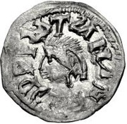 ¼ Siliqua In the name of Anastasius I and Theoderic; Sirmium; regular S with bust facing left obverse image