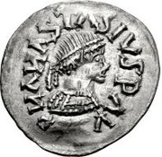 ¼ Siliqua In the name of Anastasius I and Theoderic; Sirmium; regular S with flat bust obverse image