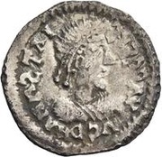 ½ Siliqua In the name of Anastasius I; Sirmium; small bust obverse image