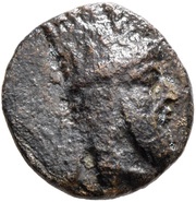 Dichalkon - Tigranes V Bipennis and Club obverse image