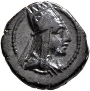 Tetrachalkon - Tigranes II Tyche obverse image