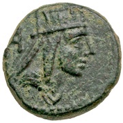 Tetrachalkon - Tigranes III Nike obverse image