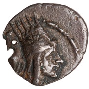 Drachm - Tigranes II King standing obverse image