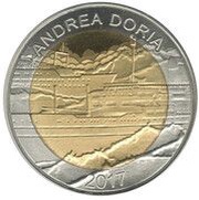50 Francs CFA Andrea Doria reverse image