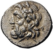 Hemidrachm Messene obverse image