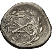 Hemidrachm Korone, Greece (ancient), 195 BC - 188 BC reverse image