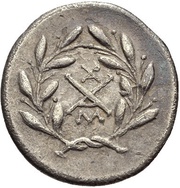 Hemidrachm Messene, Greece (ancient), 175 BC - 168 BC reverse image