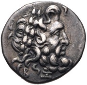 Hemidrachm Megalopolis obverse image