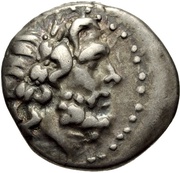 Hemidrachm Kaphyai obverse image
