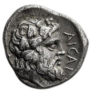 Hemidrachm, Greece (ancient), 425 BC - 375 BC reverse image
