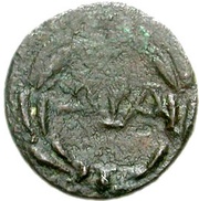 Dichalkon, Greece (ancient), 40 BC - 30 BC reverse image