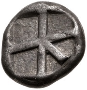 Hemidrachm, Greece (ancient), 370 BC reverse image