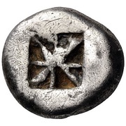 Drachm, Greece (ancient), 550 BC - 525 BC reverse image