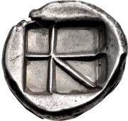 Stater, Greece (ancient), 370 BC reverse image