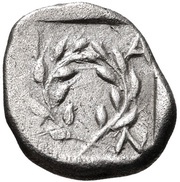 Diobol, Greece (ancient), 450 BC - 400 BC reverse image