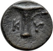 Æ10, Greece (ancient), 350 BC - 250 BC reverse image