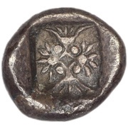 Drachm, Greece (ancient), 530 BC - 520 BC reverse image