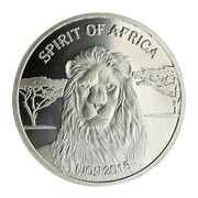 500 Francs CFA Lion reverse image