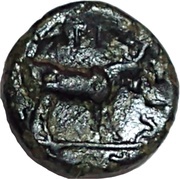 Æ10, Greece (ancient), 400 BC - 300 BC reverse image