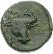 Æ10, Greece (ancient), 400 BC - 300 BC reverse image