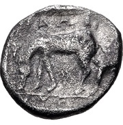 Diobol, Greece (ancient), 400 BC - 300 BC reverse image