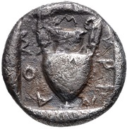 Tetrobol, Greece (ancient), 500 BC - 300 BC reverse image