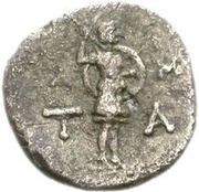 Diobol, Greece (ancient), 200 BC - 1 BC reverse image